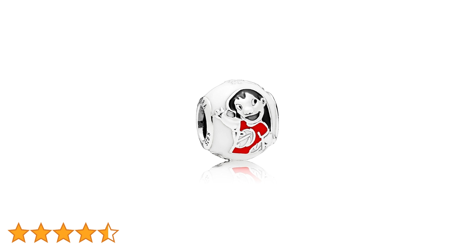 新品未使用✨PANDORA リロとスティッチ OHANA チャーム Disney Ohana Lilo & Stitch Inspired Charm | ツートーン